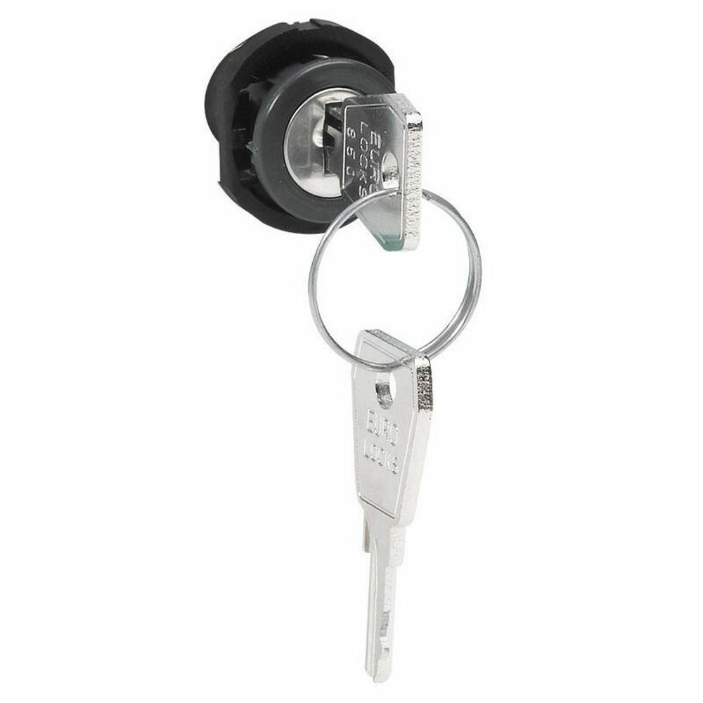001766 Ключалка № 850 за 1 редови табла PLEXO с пр.капак, Legrand_small