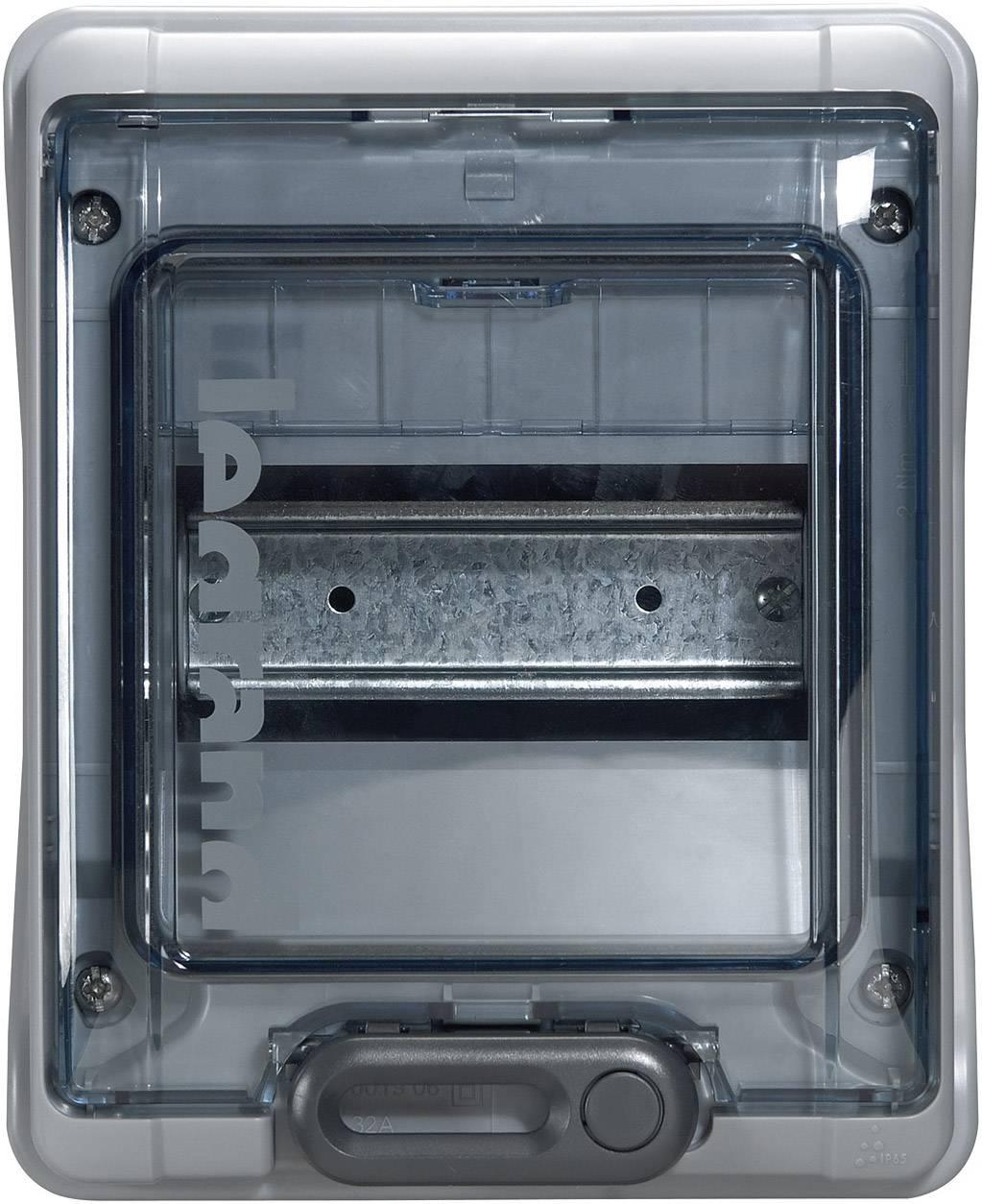 001906 Табло PLEXO³ 1х6М, IP65, ОМ, гумени входове, PE, Legrand