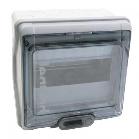 001908 Табло PLEXO³ 1х8М, IP65, ОМ, гумени входове, PE, Legrand_small