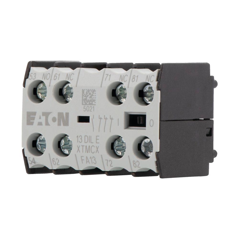 002397 13DILE Фронт контактен блок 1NO+3NC за DILM(C)7-150, DILEEM-DIL4(A)M, Термични