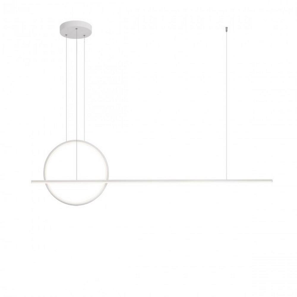 01-1847 Осветително тяло GIOTTO, SMD LED 49W 4000K D400 L1430 H1000, цвят Mat white, Redo