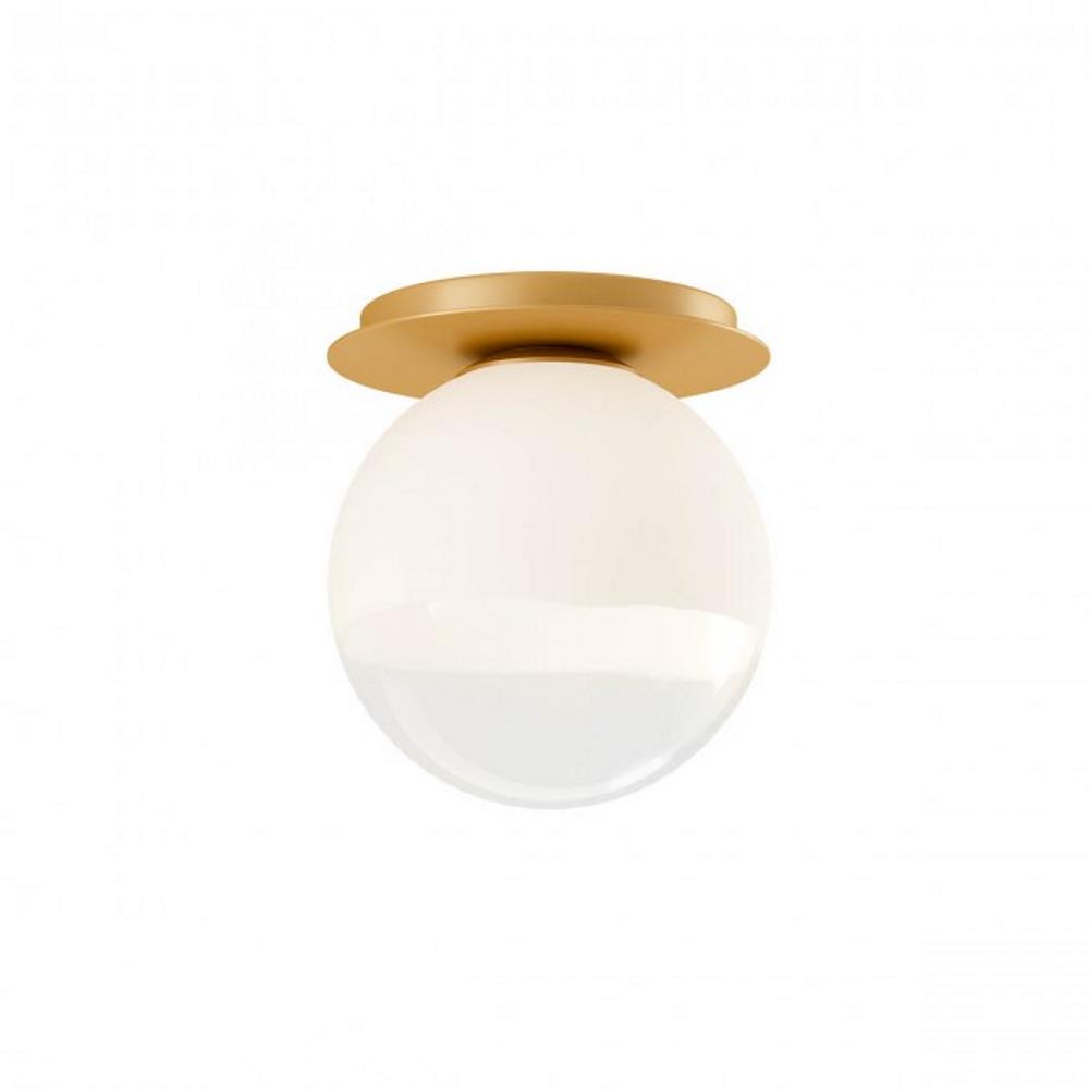 01-2278 Плафониера BERRY 1X42W E27 D200 GOLD/WHITE, Redo