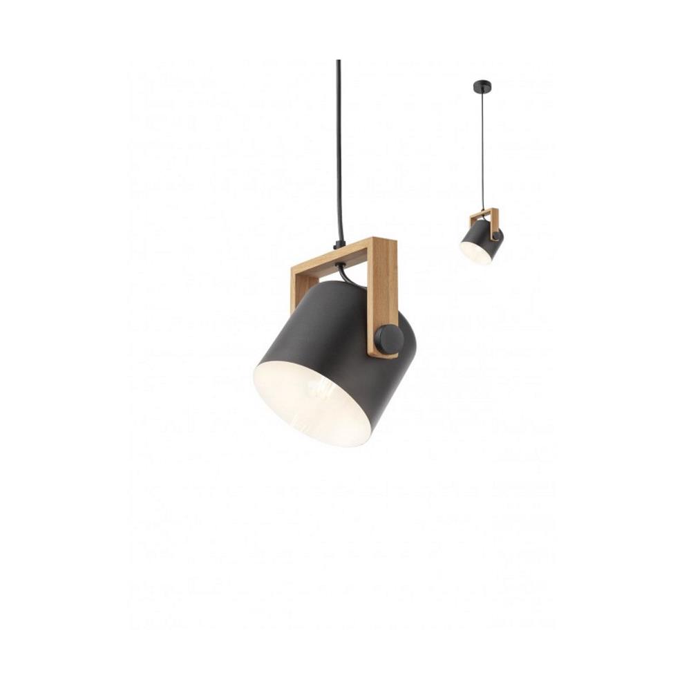 01-2402 Пендел POOH SU 1x42W E27 BK Smarter