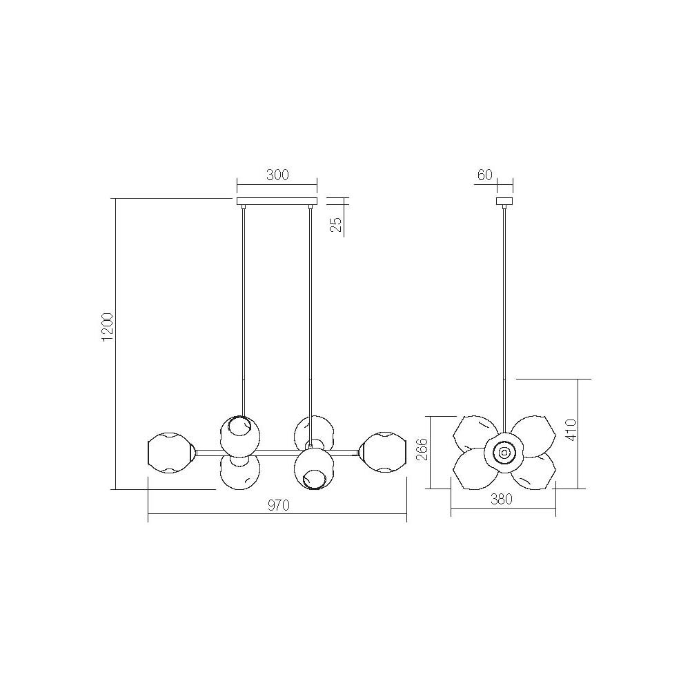 01-2621 Полилей PIERCE SU 8X42W E27 GD Smarter_small