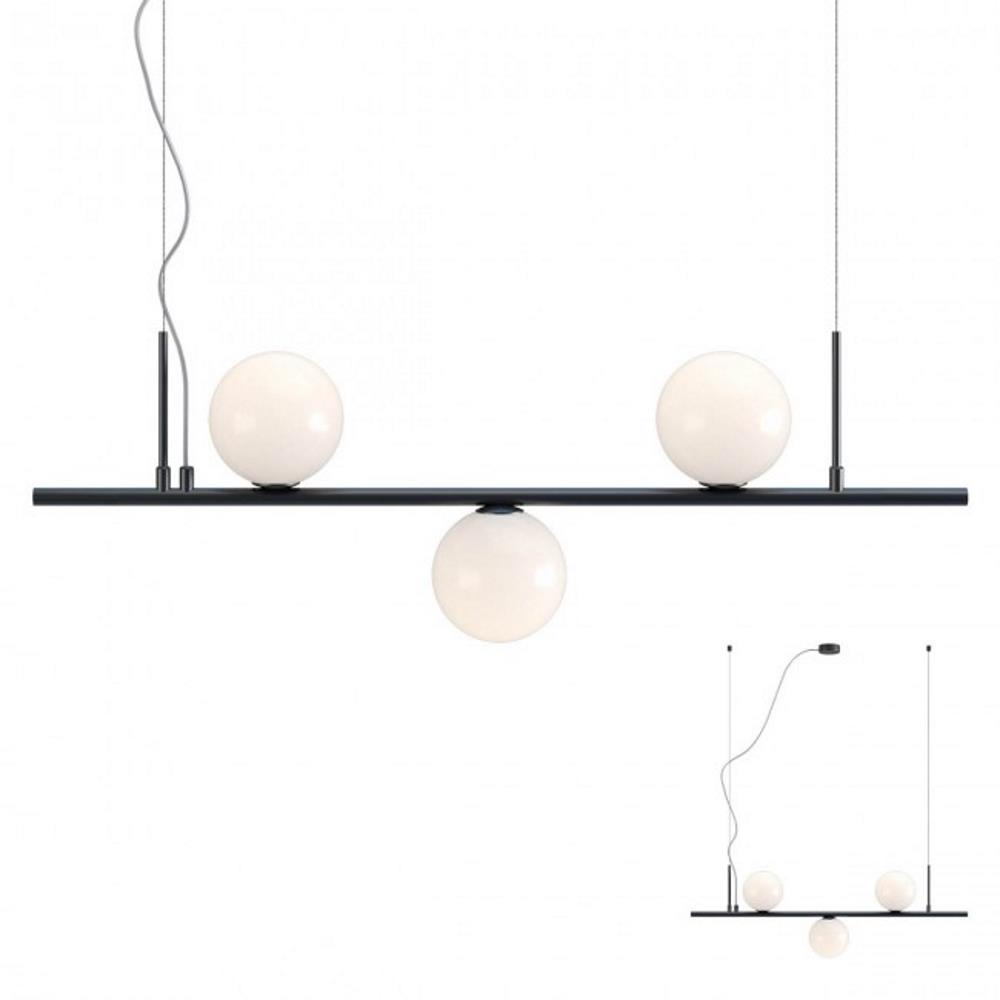 01-2647 Осветително тяло TALIS, 3X28W E14 L850 H1200, цвят Mat black, Redo