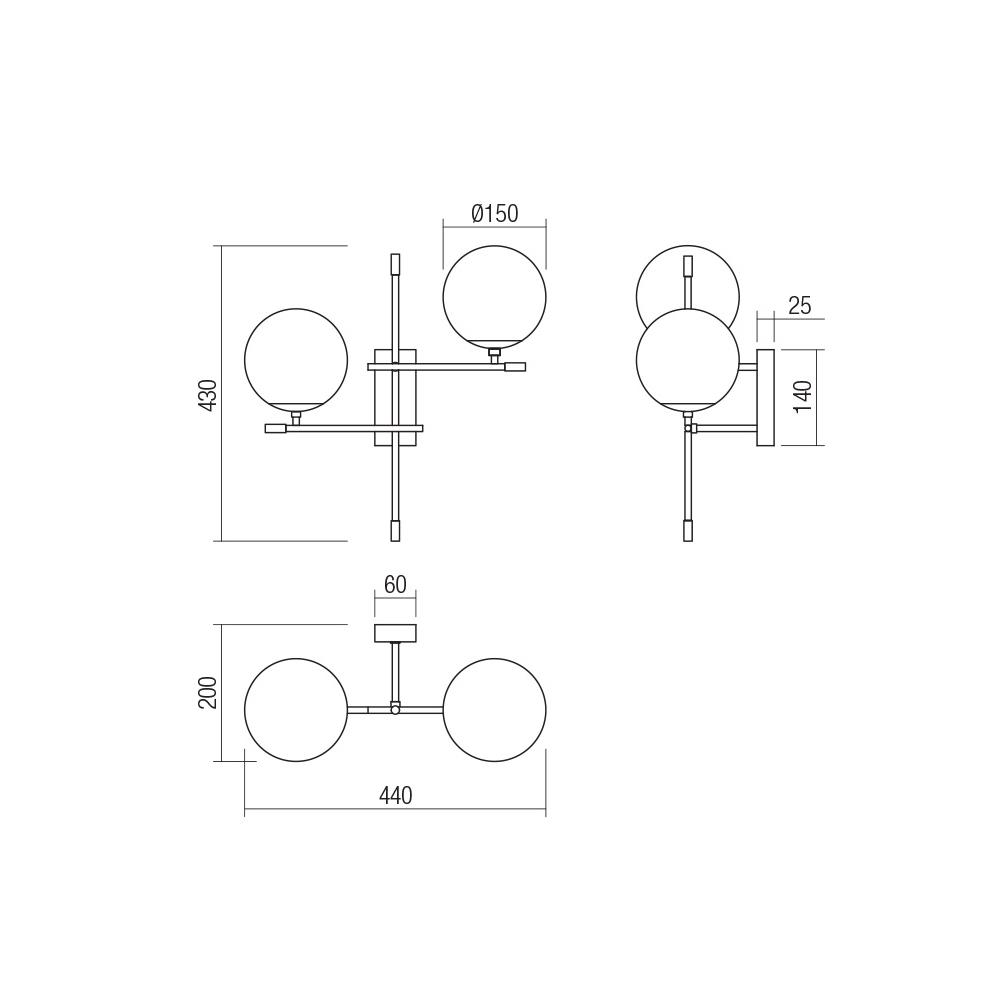 01-2946 Аплик ESSENTIAL AP 2X28W E14 MGD A Smarter_small