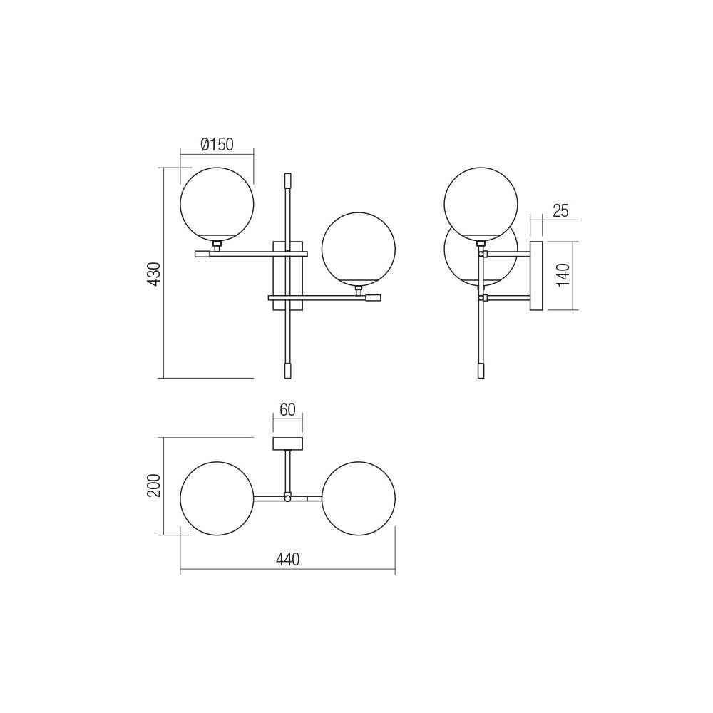 01-2947 Аплик ESSENTIAL AP 2X28W E14 MGD B Smarter_small