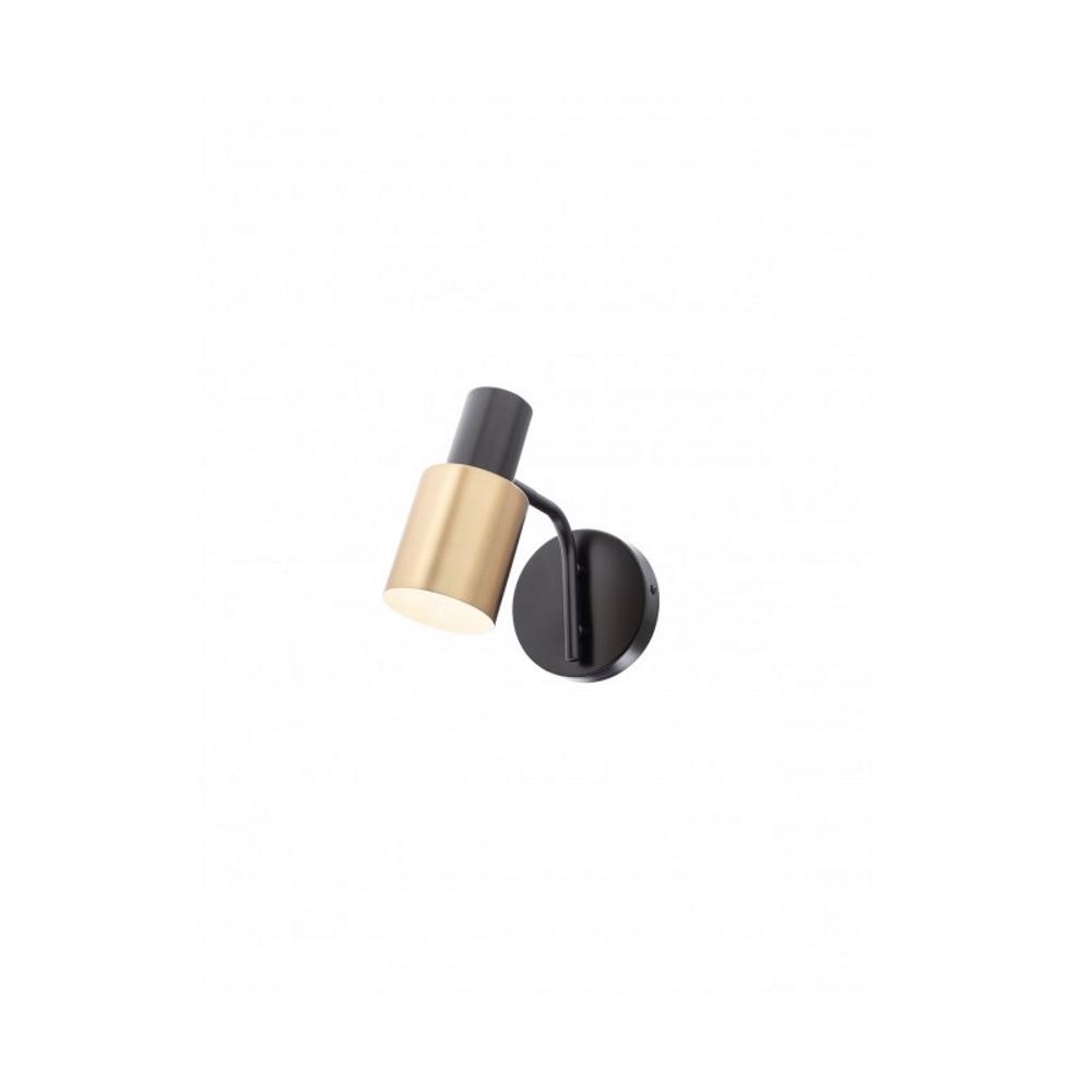 01-3079 Аплик AURUM 1x15W E27 BLACK/ANTIQUE BRASS Smarter