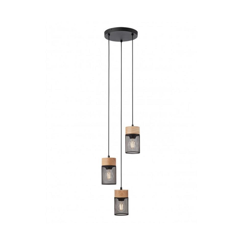 01-3142 Полилей STEM SU 3x42W E27 BLACK Smarter