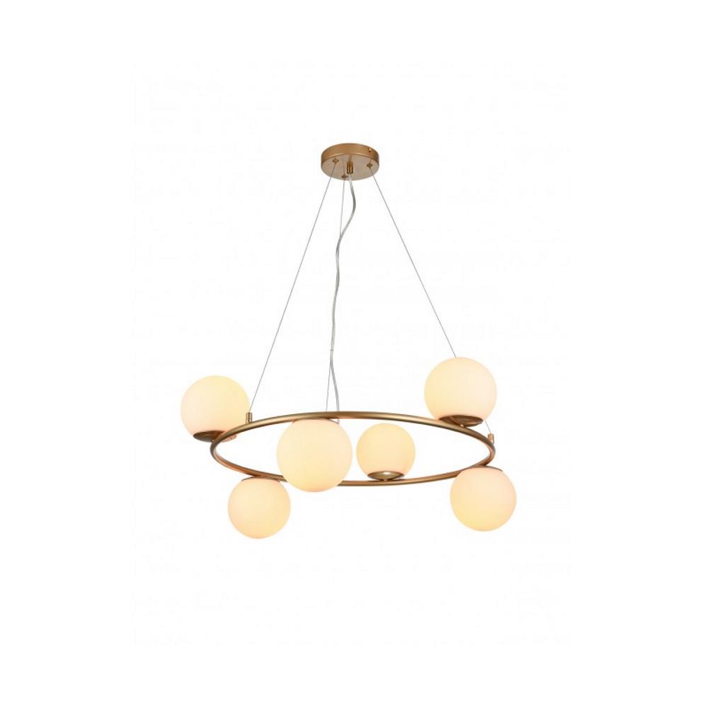 01-3157 Полилей BOWLING SU 6X28W E14 GD Smarter