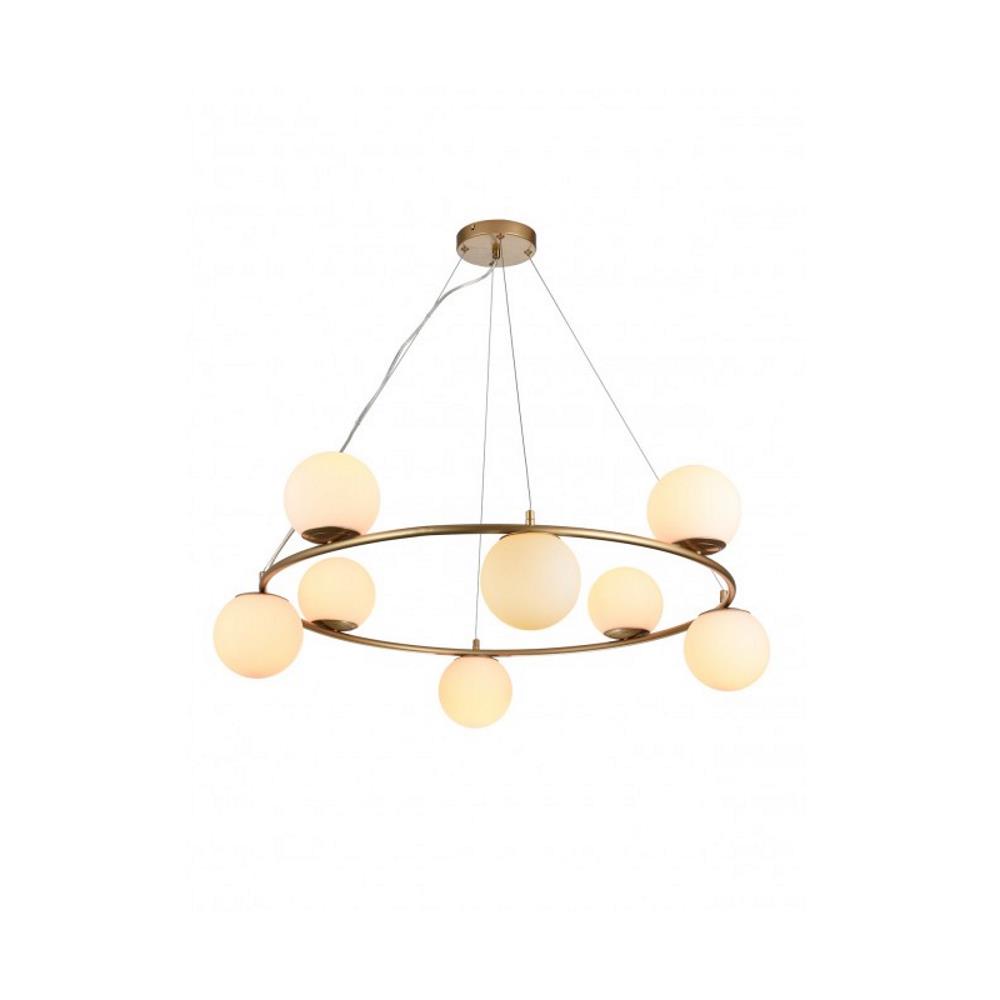 01-3159 Полилей BOWLING SU 8X28W E14 GD Smarter