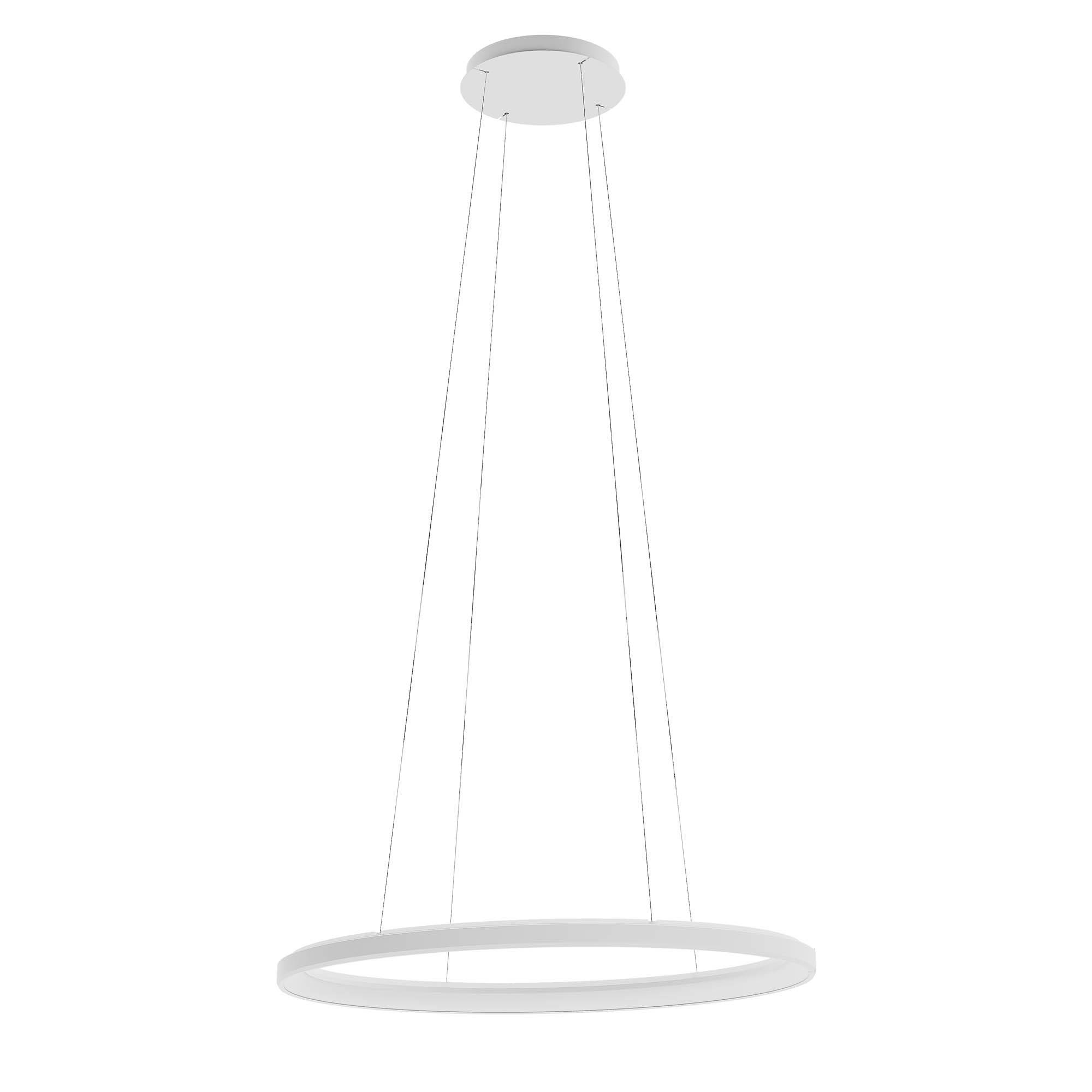 01-3812 Осветително тяло Nobu, SMD LED 80W, 3 step DIM, CCT 3000K/4000K, Ø800 мм, Sand White, Redo