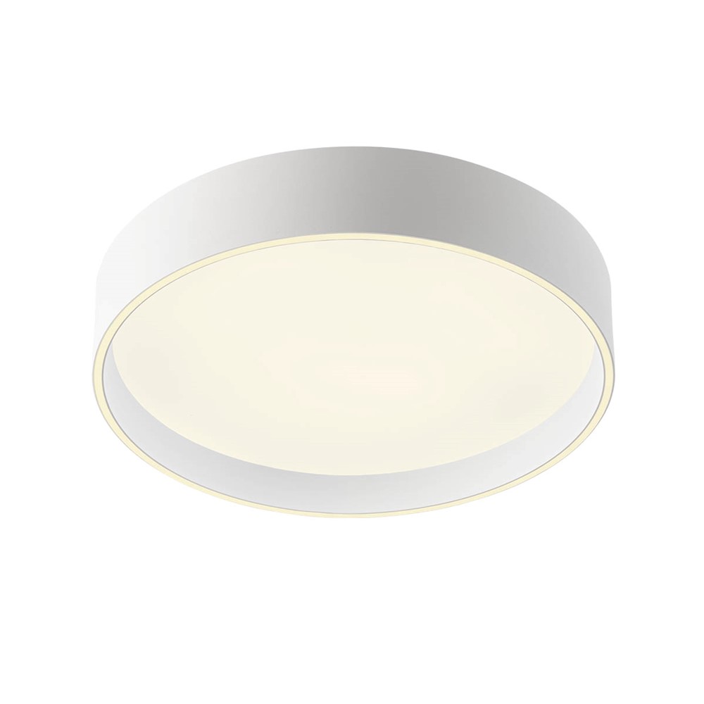 01-4463 Плафониера HOVER, Ø265 мм, SMD LED 30W+10W 2700-4000K, Sand White, Redo