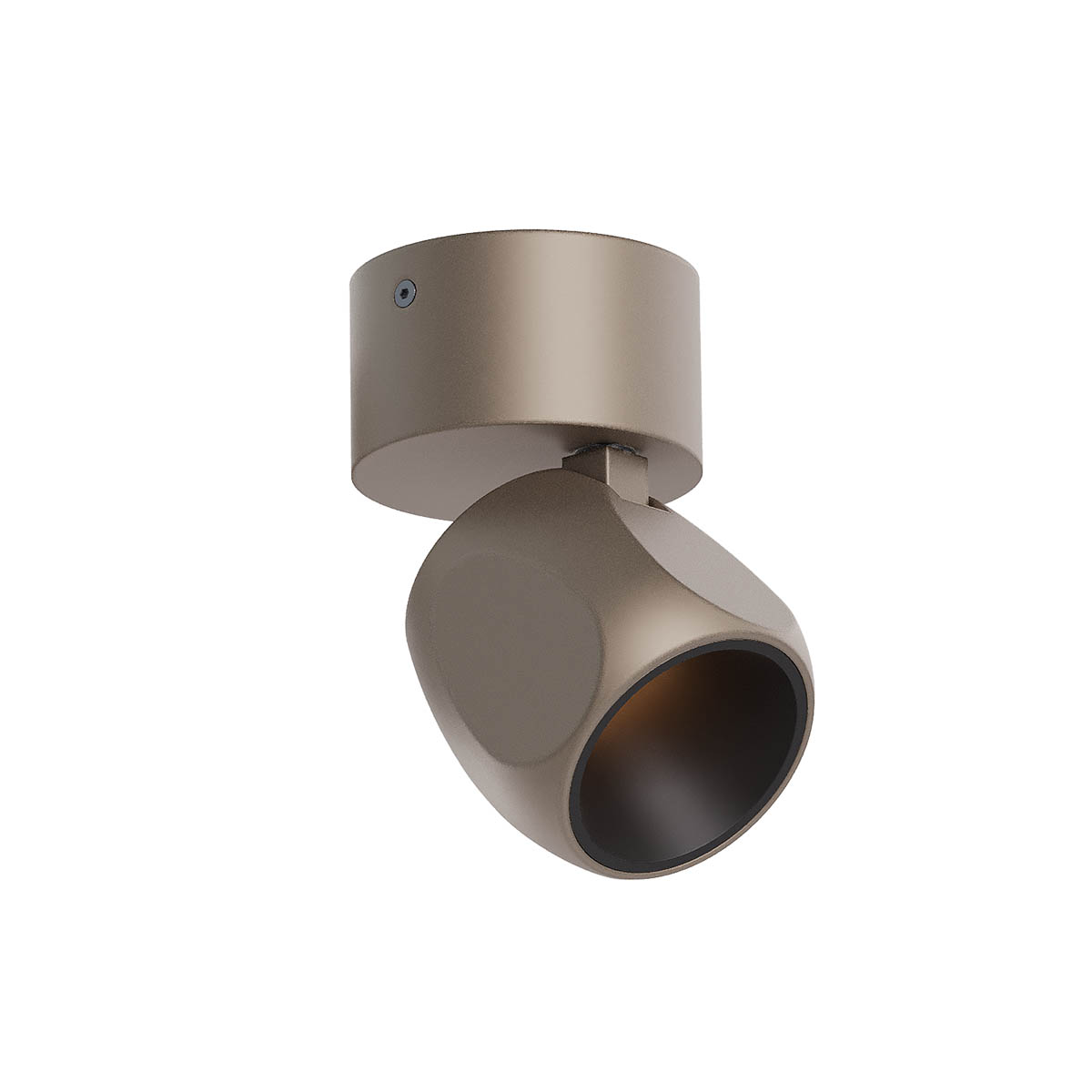 01-4486 Аплик/Плафон Crisp, COB LED 6W 2700K/3000K Triac, Silver Coffee, Redo_small