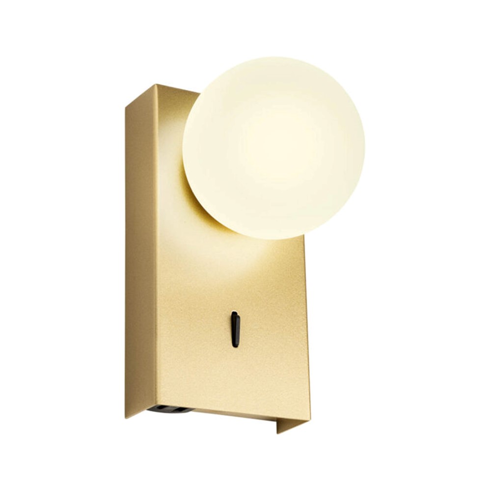 01-4657 Аплик Norma, LED 5W 3000K, Matt Gold, Redo_small