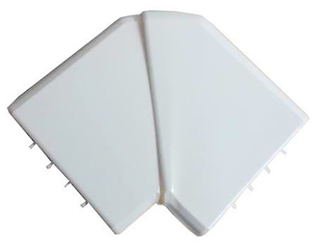 010787 Legrand Плосък ъгъл 90° за кабелен канал DLP 65X105 мм