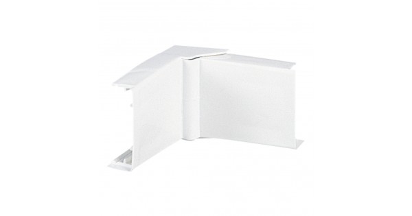 030221 Legrand Вътрешен/вътрешен ъгъл за мини кабелен канал DLPlus 20X12,5 мм, бял