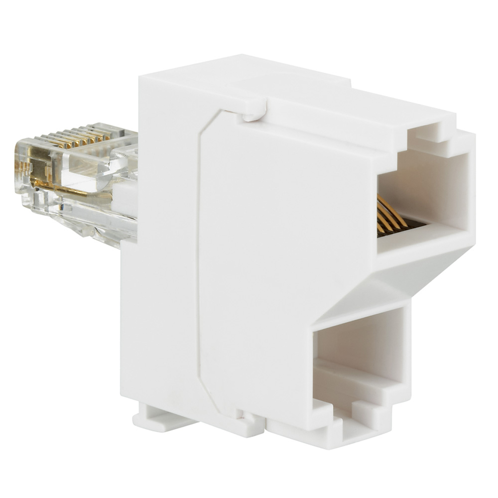 032748 Сплитер за RJ45, 2 изхода за Ethernet 100Base-T UTP, Legrand