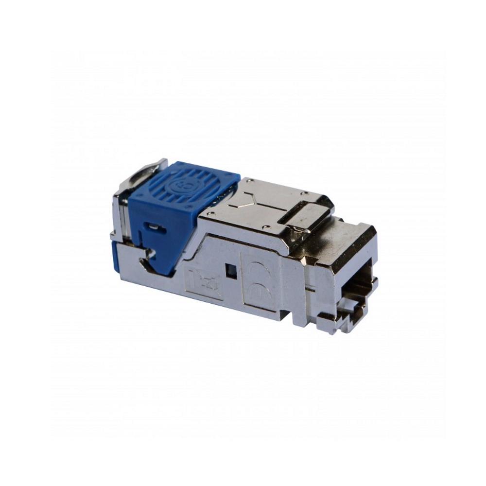 033765  Legrand Комплект 6 конектора RJ45 с висока плътност за плосък и ъглов панел LCS³-Cat.6 STP