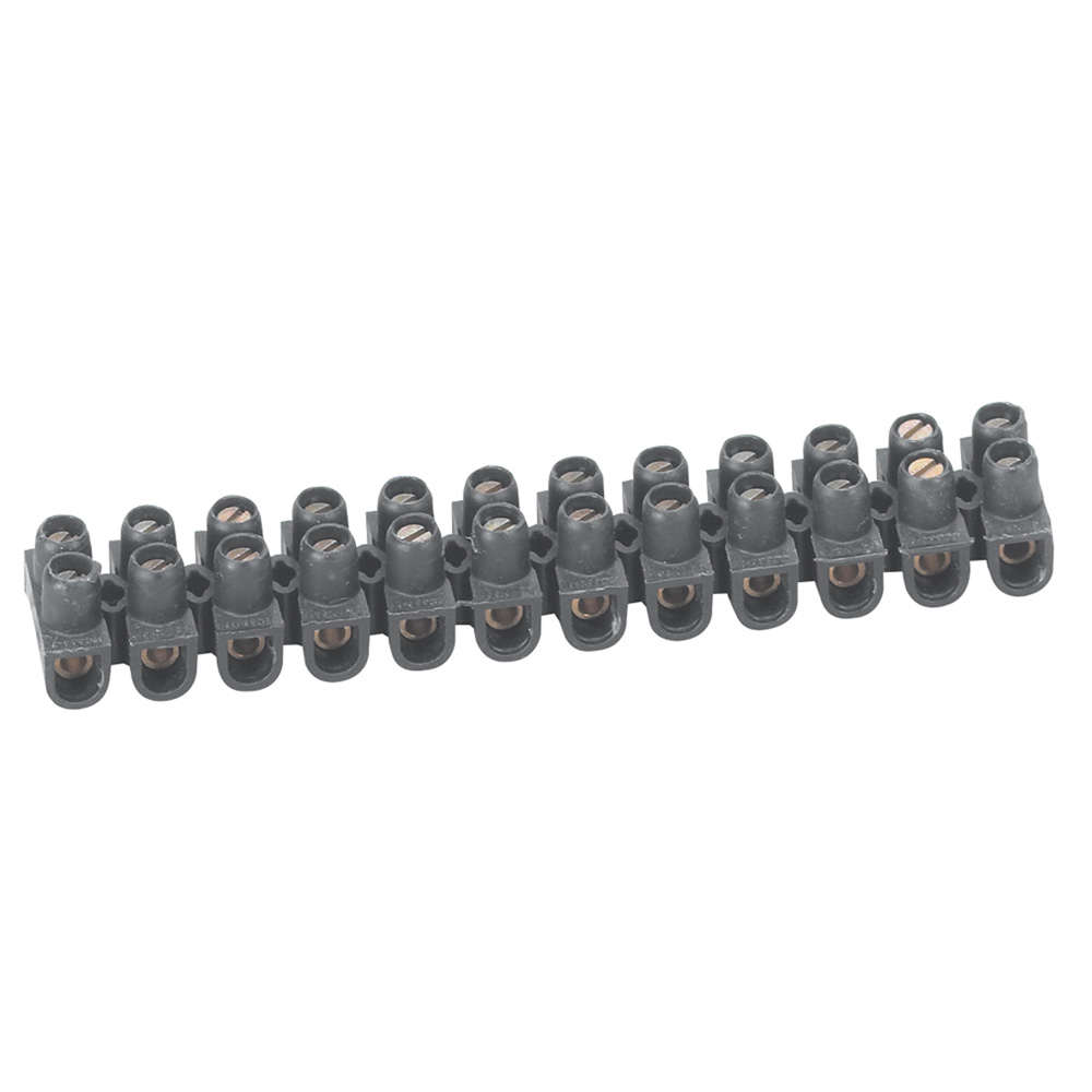 034215 Legrand Лустер клема пластмаса 10.00 mm2 пръчка Черна