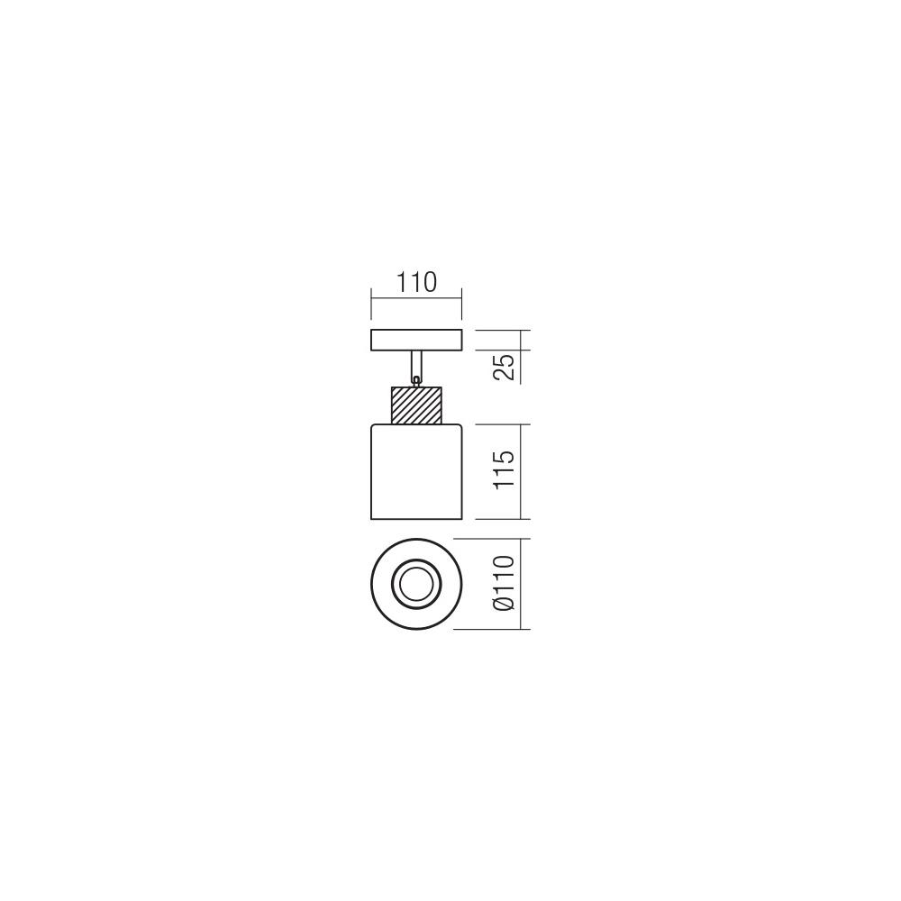 04-527 Аплик HANSEN AP/PL 1X42W  E27 SBK Smarter_small