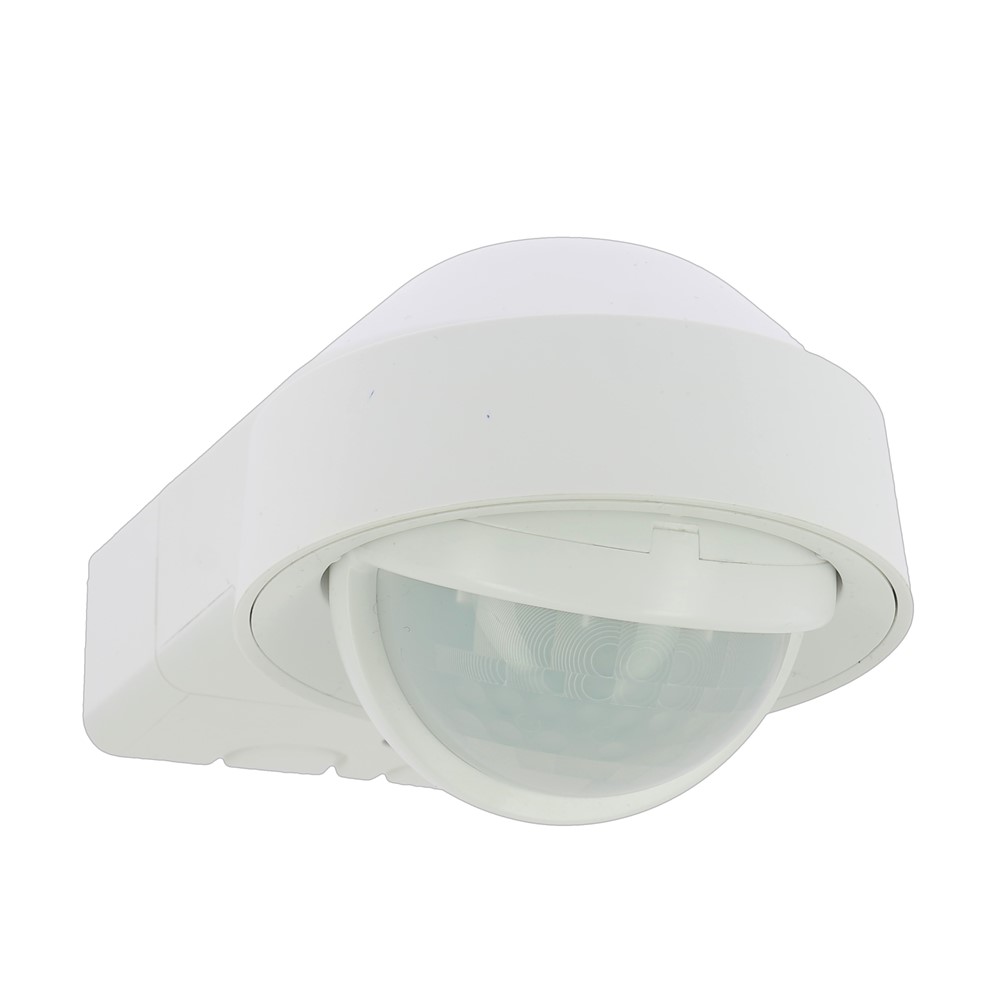 048458 PIR Детектор за движение Green-I GI-ISW, ОМ на стена, on/off, обхват 360°, покритие над 201,1м², IP55, white, Legrand_small