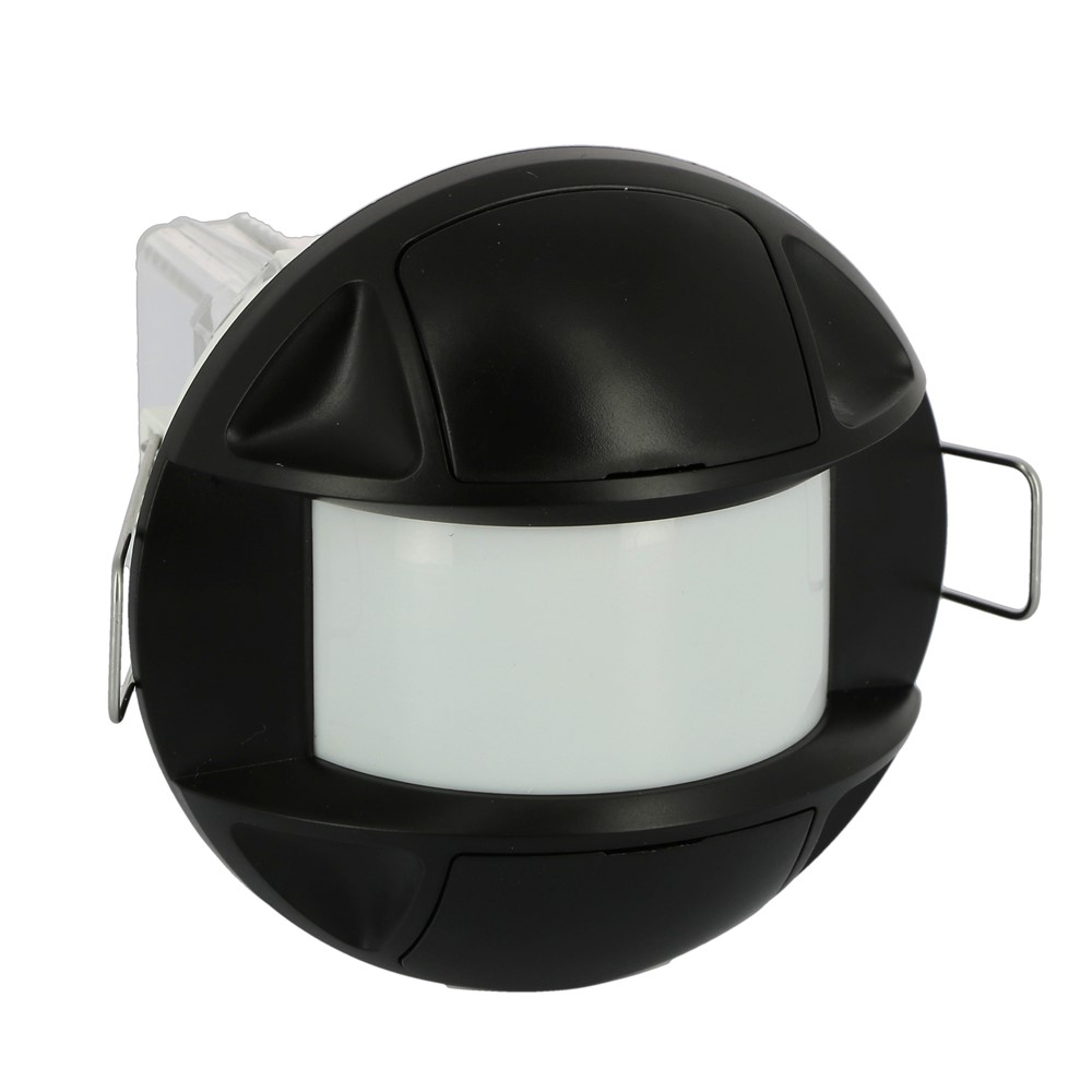 048467 PIR Детектор за движение Green-I GI-CRB, СМ в таван, on/off, обхват 360°,  площ 5x24м, за коридор, black, Legrand_small