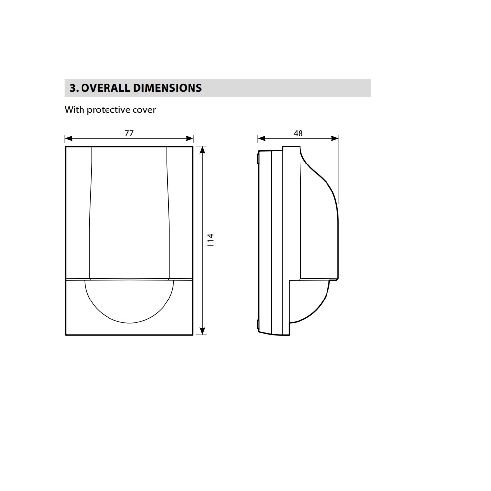 048945 Legrand - Детектор за движение открит монтаж 180 градуса - блистер_small