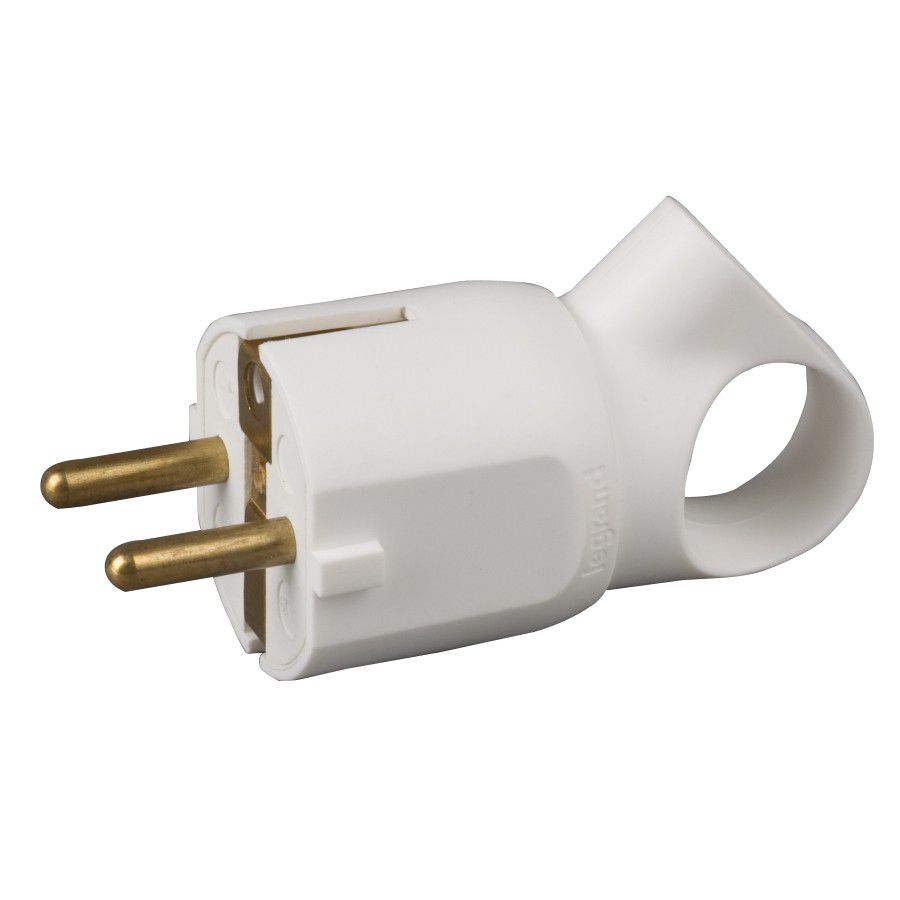 050330 Legrand Щепсел 2P+E 16A 250V с ринг за изтегляне Бял_small