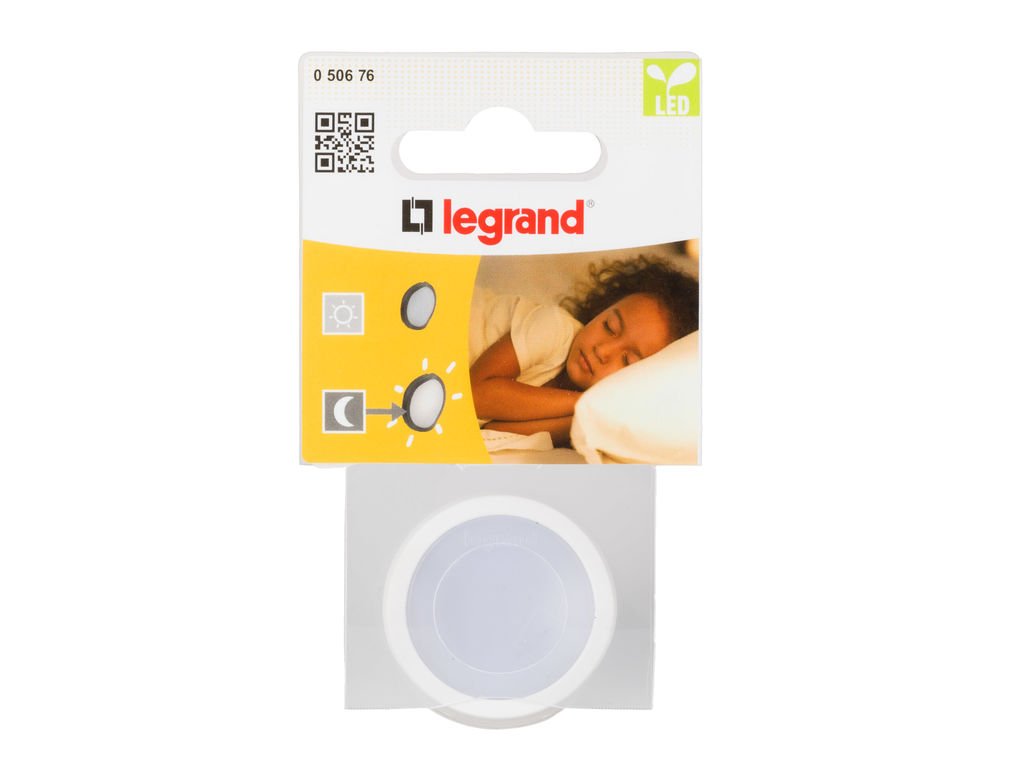 050676 Legrand Подвижна лампа с автоматично "Вкл./Изкл." бяла_small