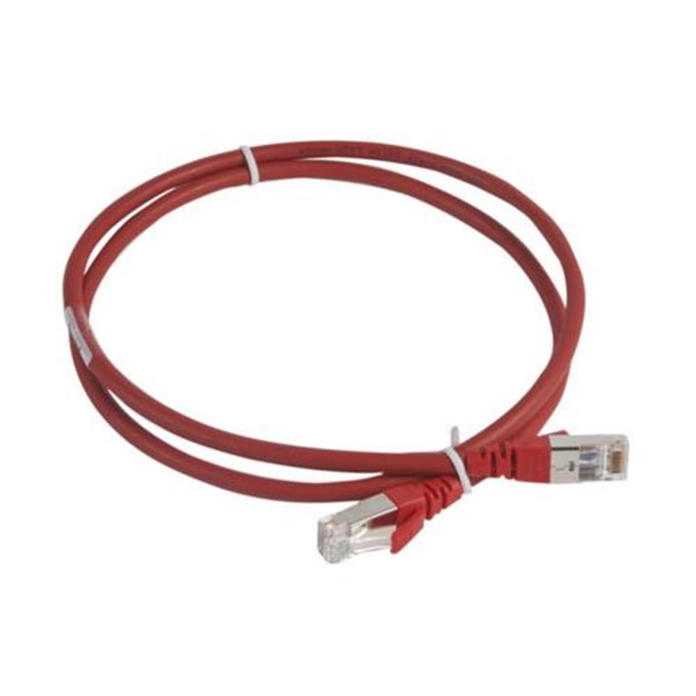 051870 Пач кабел RJ45 S/FTP, cat.6A, 1м, червен, Legrand_small
