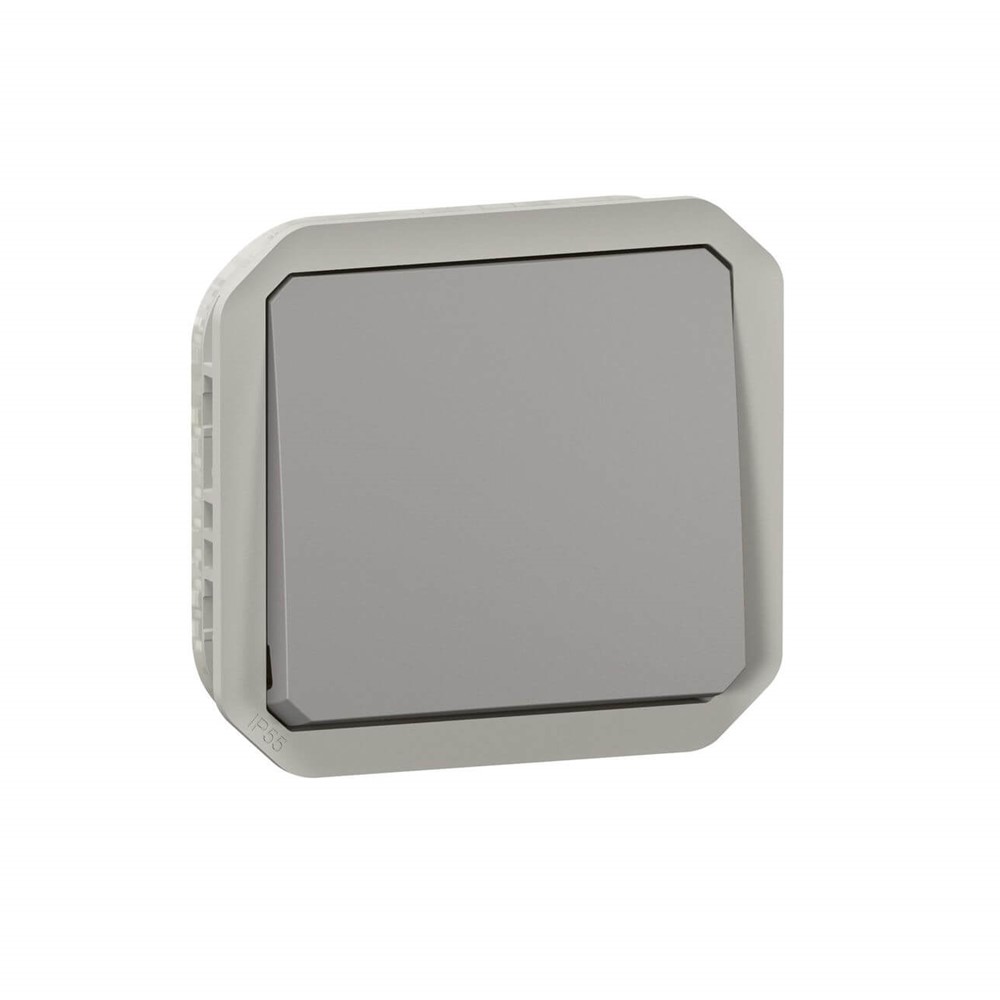 LG-069511L Механизъм за девиаторен ключ Plexo New, IP55 IK08, 10AX 250V, сив, Legrand