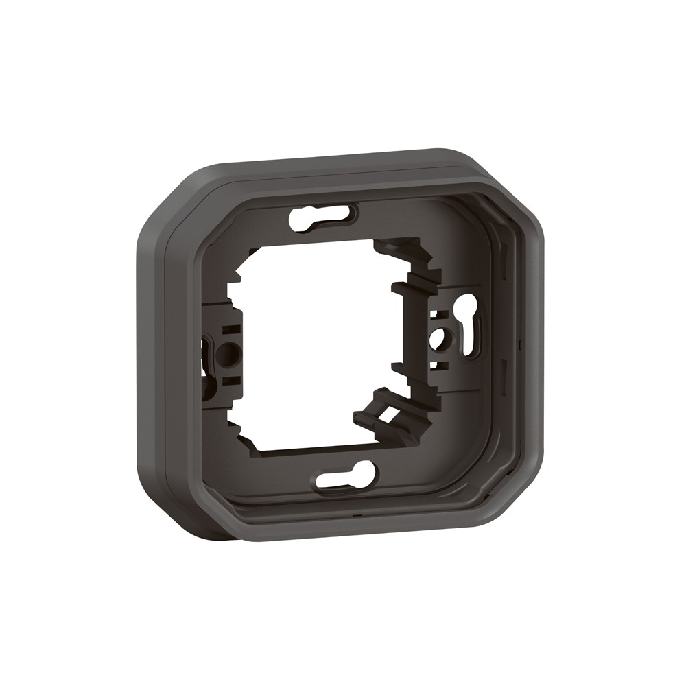 069606L Монтажна рамка Plexo New, 1x (2M), антрацит, Legrand