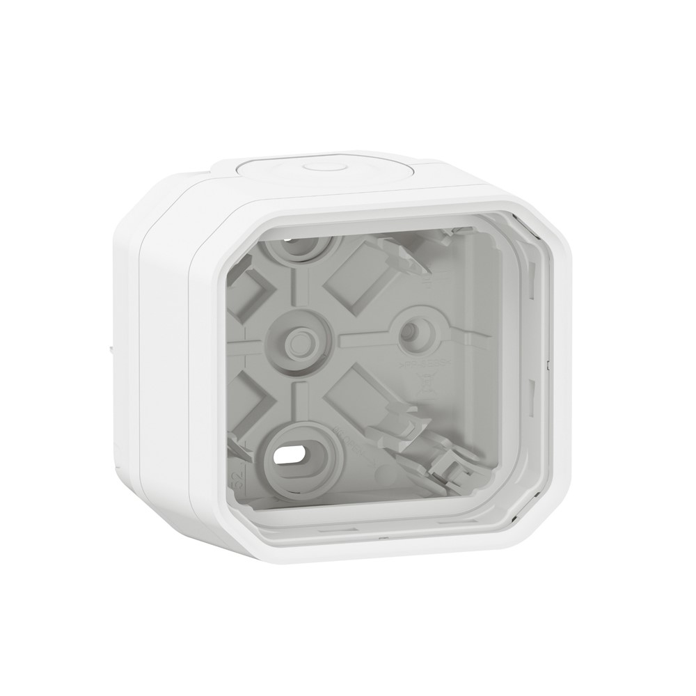 069689L Кутия за ОМ Plexo New 1М, с мембрана, бял, Legrand_small
