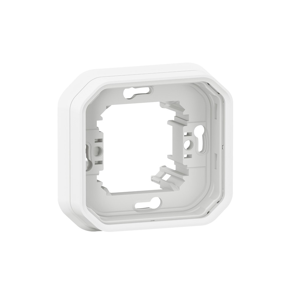 069692L Монтажна рамка Plexo New, 1х (2М), бял, Legrand_small