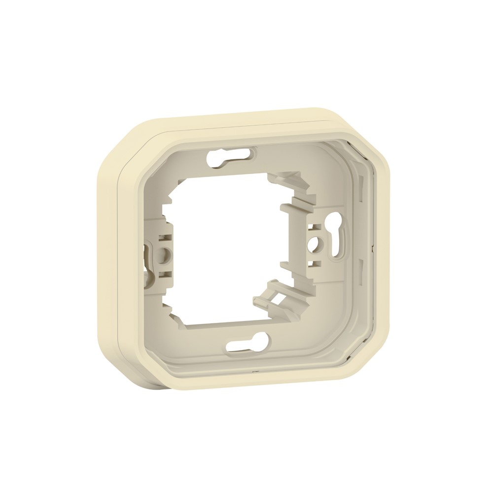 069890L Монтажна рамка Plexo New, 1М, крем, Legrand