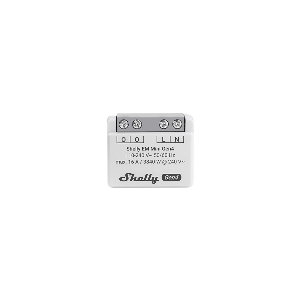 070823 Компактен монофазен електромер 1х 16A (240V~), Wi-Fi, Zigbee, Bluetooth, Matter, Shelly EM Mini Gen4_small