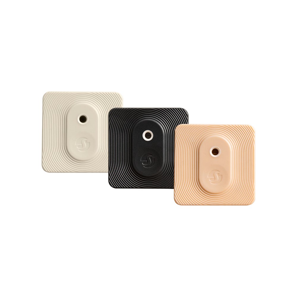 072438 Миниатюрен Smart сензор, за температура и влажност, Zigbee и Bluetooth, IP54, black, Shelly BLU H&T ZB