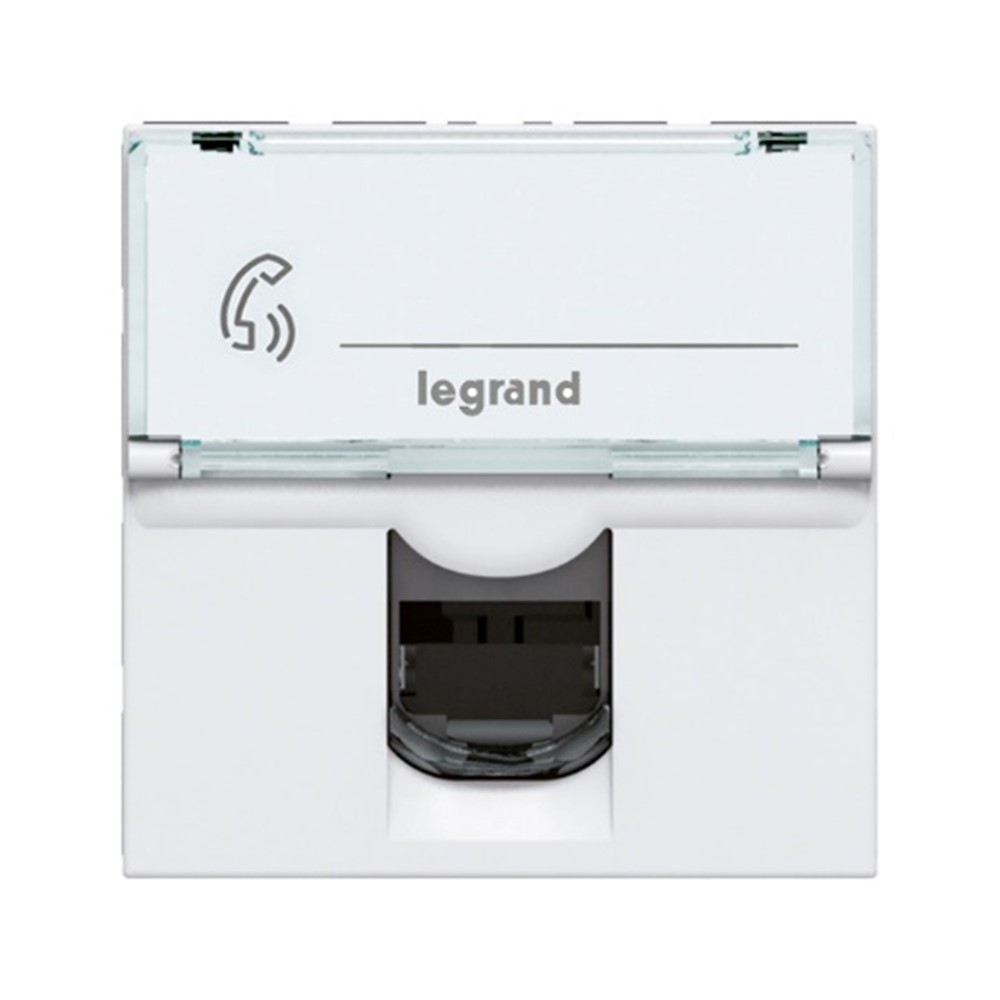 076566  RJ45 CAT6 STP MOSAIC 2 M  Mosaic, Legrand