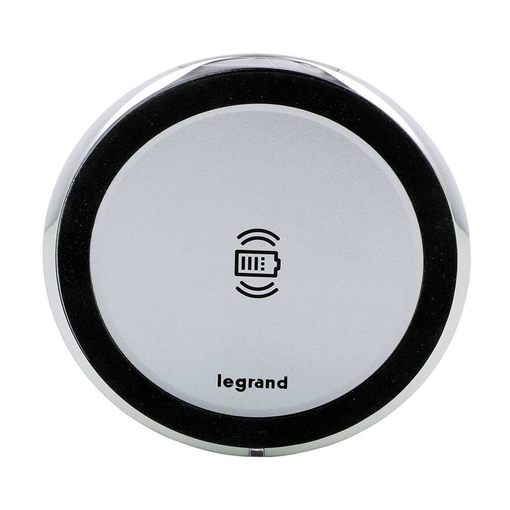 077642L Безжично зарядно за доокомплектоване, бяло, Incara Disq80 QI, Legrand_small