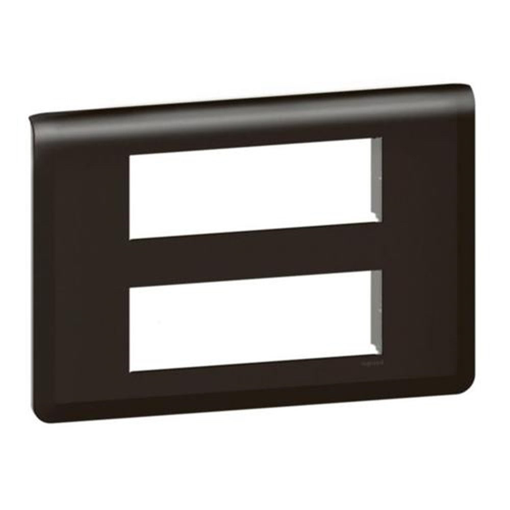 079076L Декоративна рамка Mosaic, 2х6М, mat black, Legrand