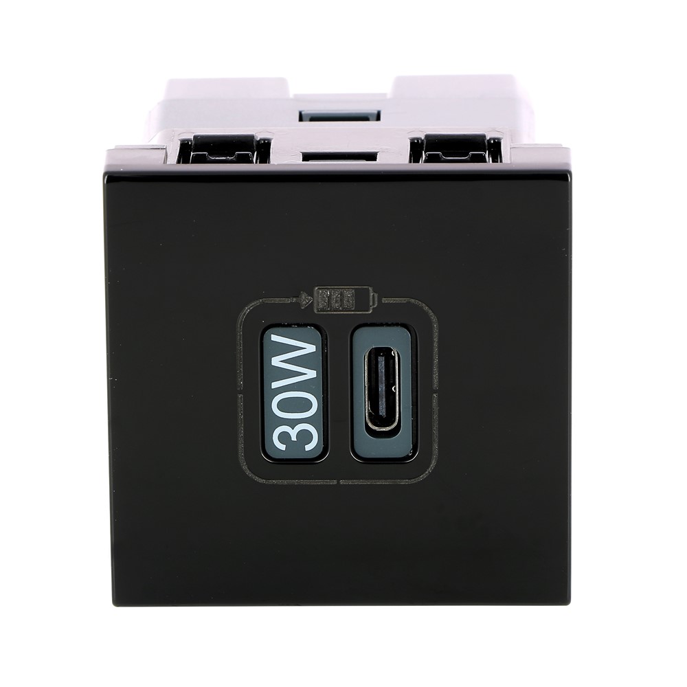 079185L CHARG 2M USB C 3A 30W BL зарядно устройство Mosaic , Legrand_small