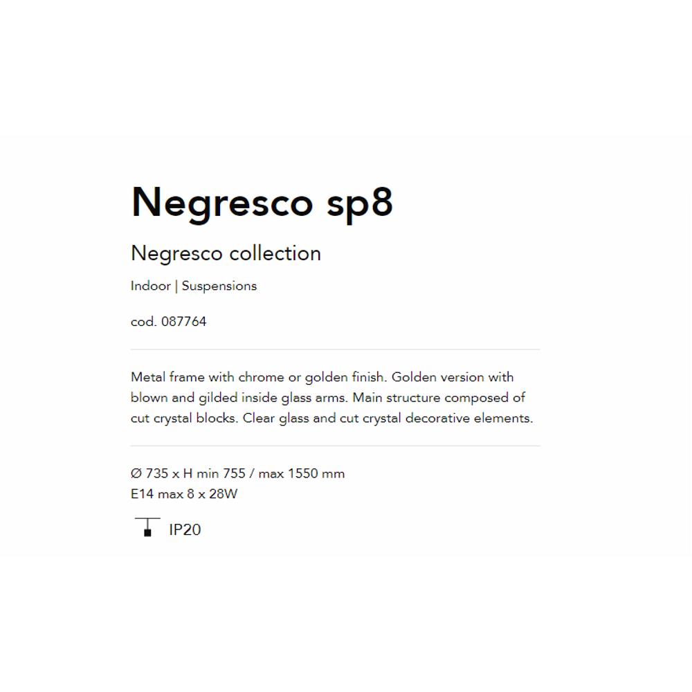 087764 Negresco Полилей, E14 max8x40W, IP20, Ideal Lux_small