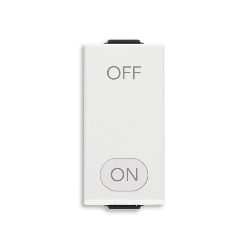 09016 Ключ 2P 20AX символ ON/OFF 250V 1М Бял VIMAR NEVE UP