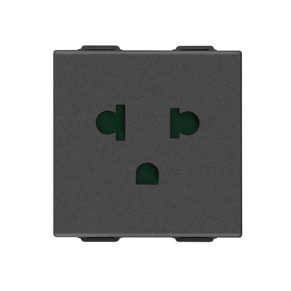 09248.CM 2P+E 16A USA+EU SICURY outlet Мултистандартен контакт Карбон Мат 2M VIMAR NEVE UP
