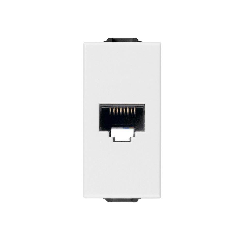 09338.9 RJ45 Интернет розетка кат.5e Netsafe UTP, Бял, 1М VIMAR NEVE UP