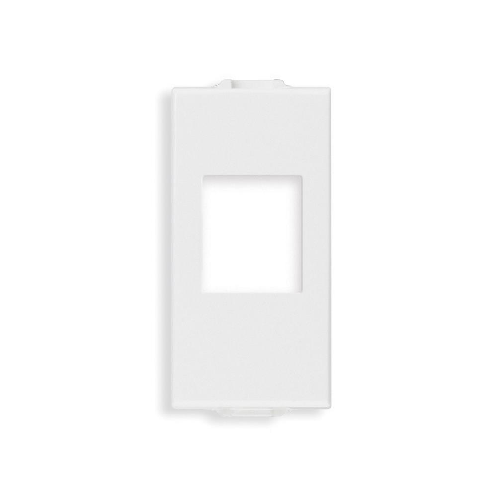 09339.C Лицев панел за RJ45 адаптер Neve Up,1M, white, Vimar
