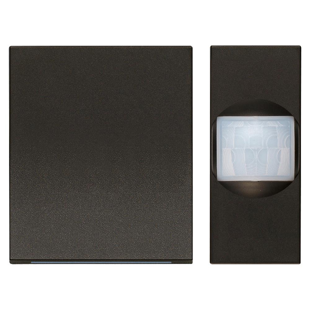 0K30389.G Комплект LED индикатор с IR детектор 2+1M, Black, Linea, Vimar