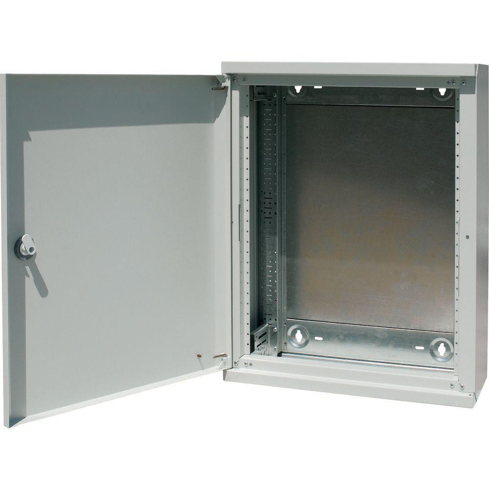 100962 BP-O-400/12 - Табло метално, ОМ, празно [400/1260/262] за 7х150/13+100Bl, сив, Eaton