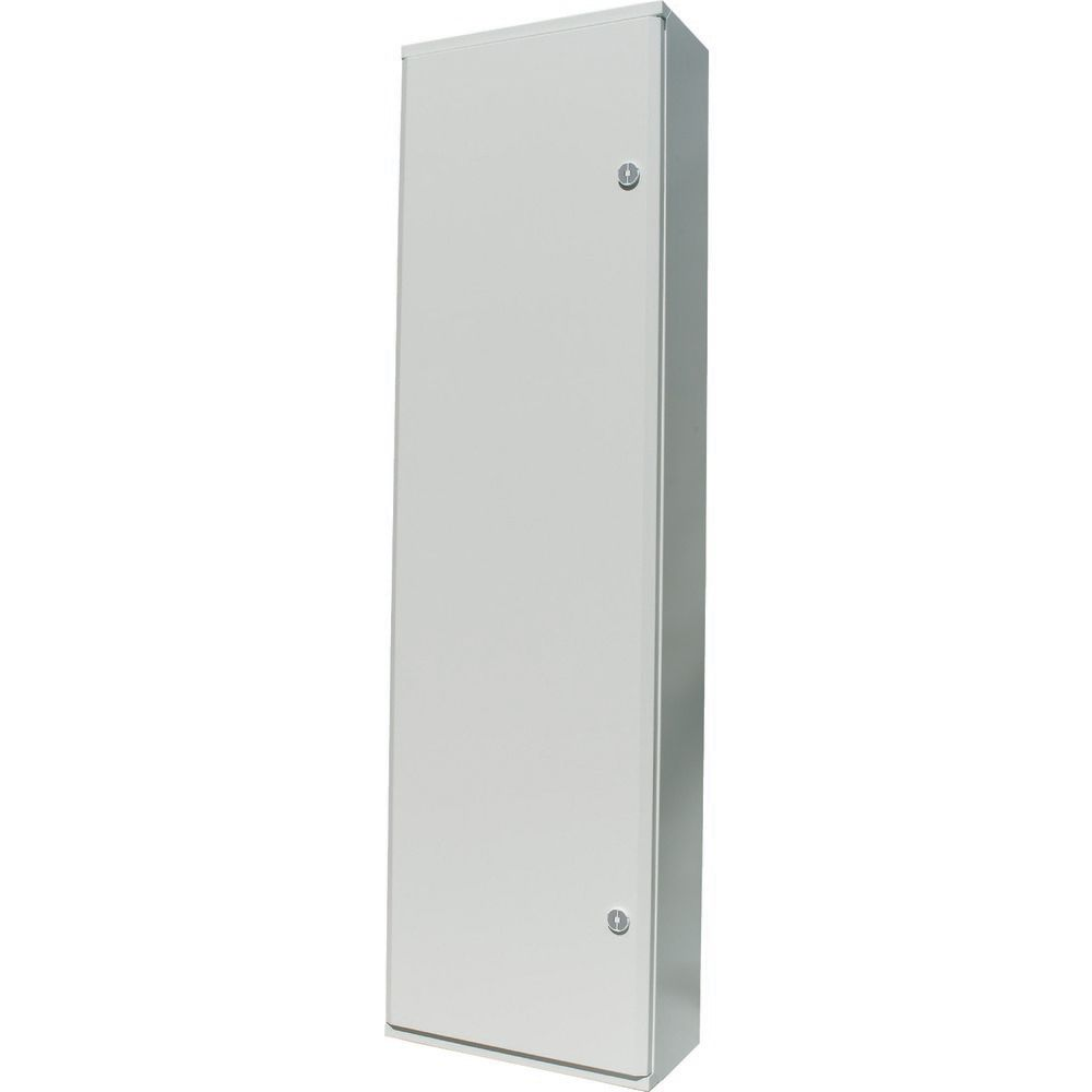 102057 BP-F-600/17/3 - Табло метално IP30, стоящо, празно [600/1760/300] за 11х150/24, сив, Eaton